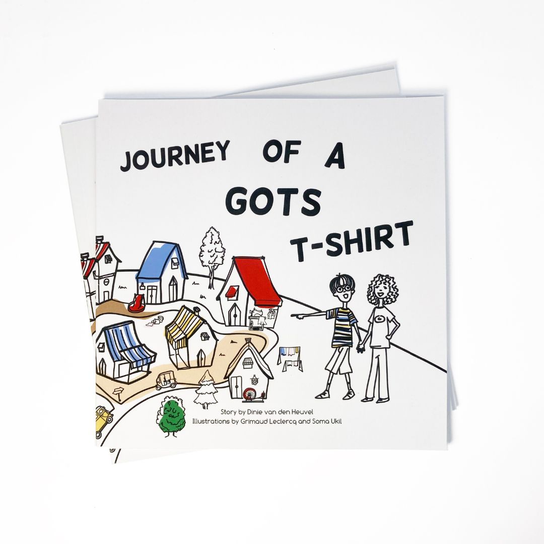 Reis van een gots t-shirt