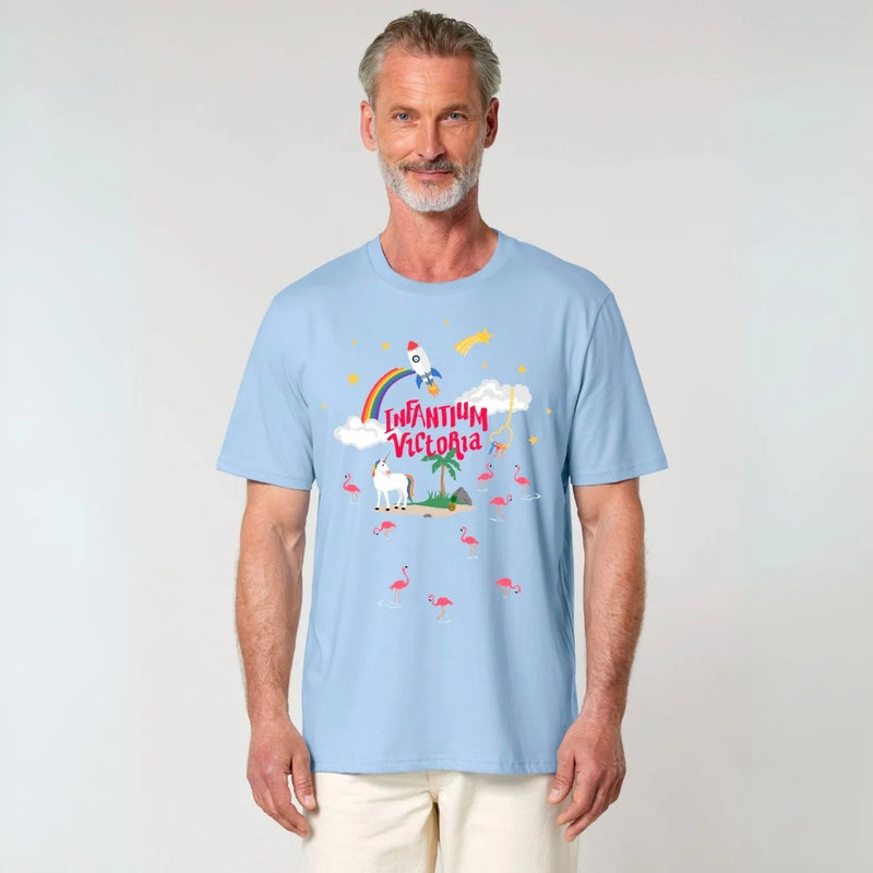 Einhorn und Regenbogen T-Shirt für Kinder und Erwachsene