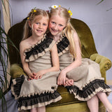 Authentisches Lotus Seidenkleid für Mädchen