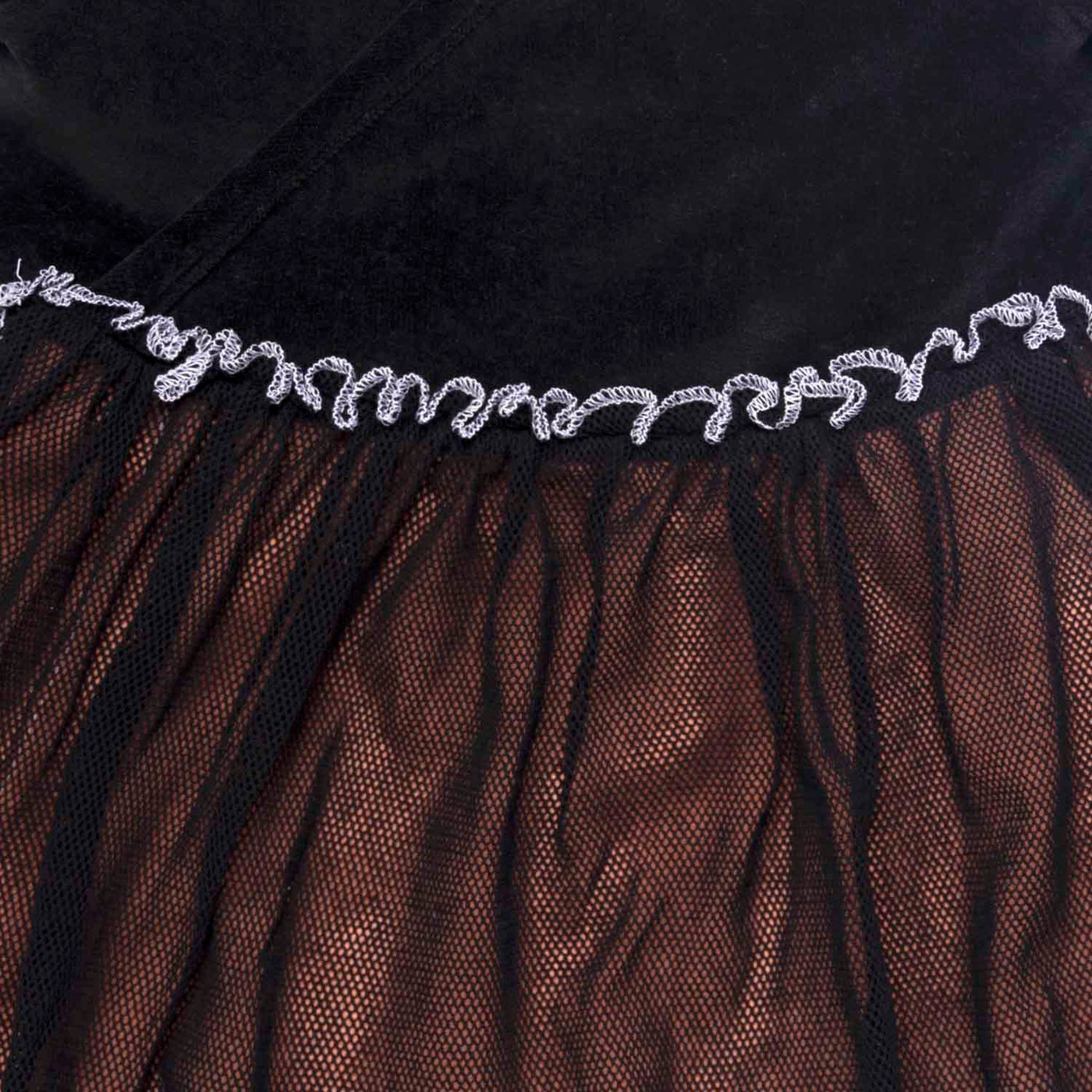 Baby girl black velvet dress top