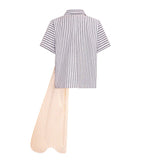 Zero Waste Striped Shirts for Boys and Girls