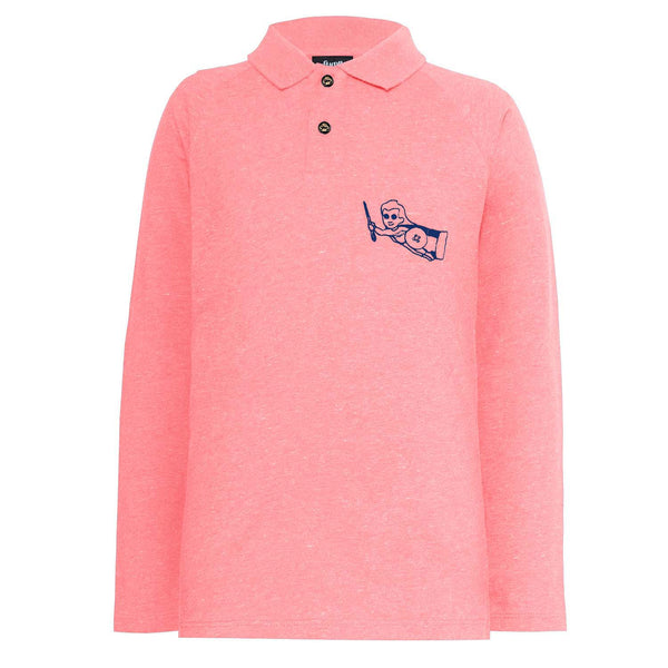 Girls and Boys Pink Polo Shirt