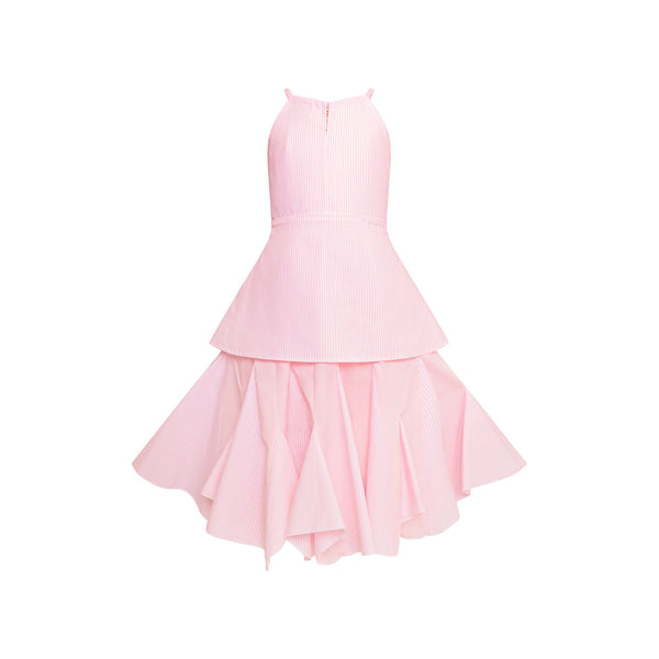 Zero Waste Pink Flower Girl Dress