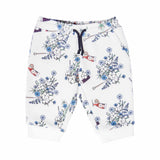 White Floral Baby Pants