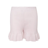 Pink Knitted Beach Shorts