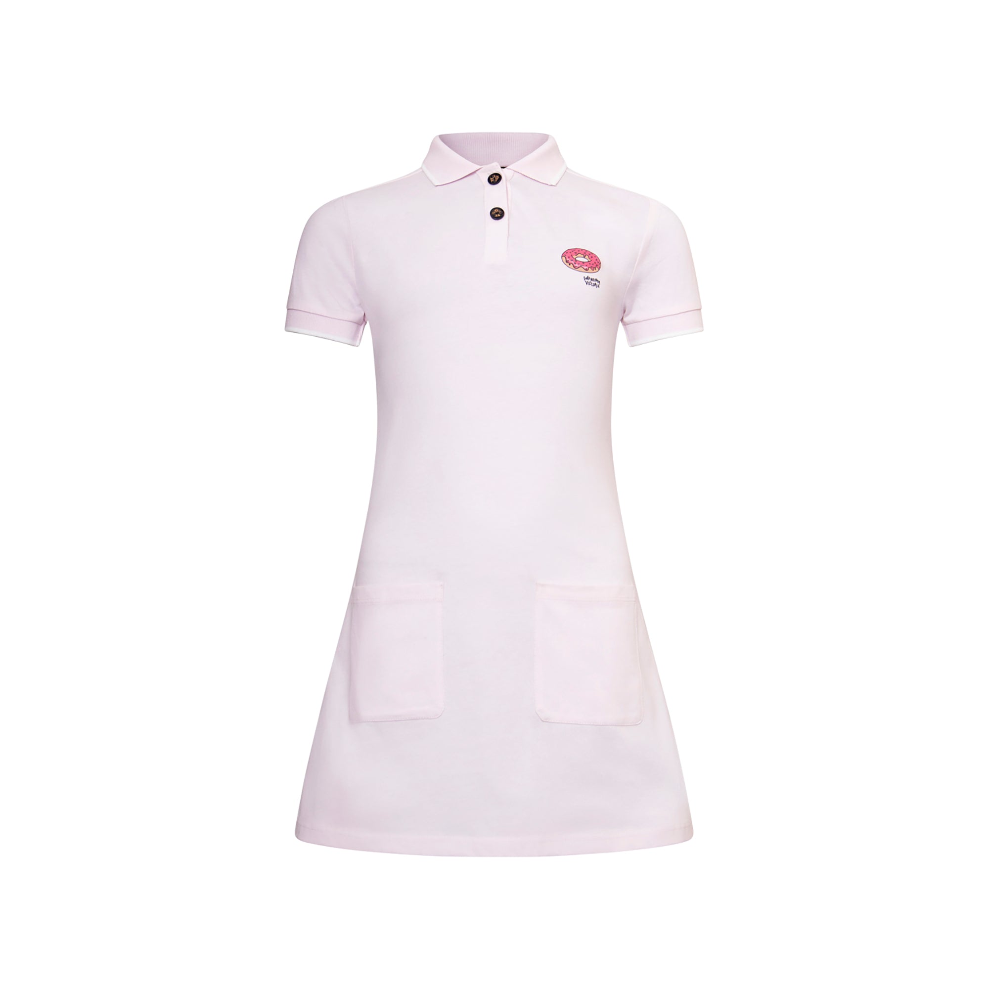 Pink Girls Polo Dress