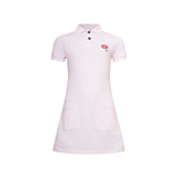 Pink Girls Polo Dress