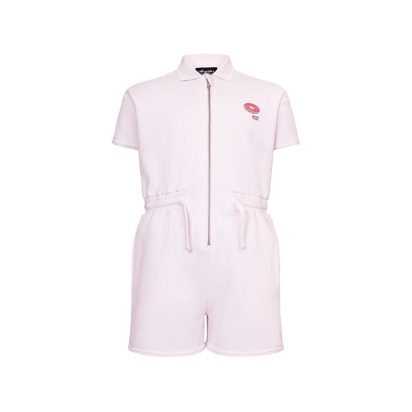 Pink Boys and Girls Jumpsuit