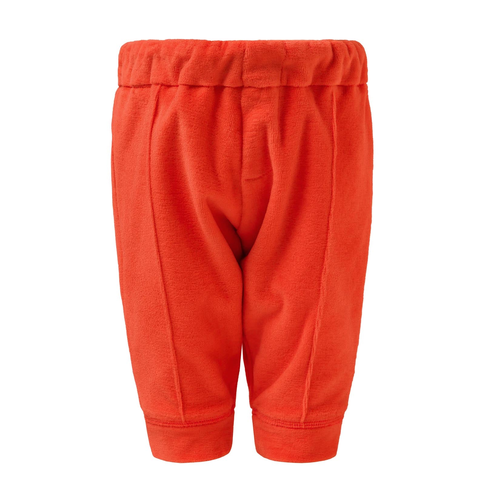 Orange Terry Lounge Baby Pants