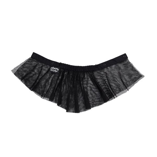 Black Detachable Skirt