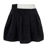 Black Velvet Skirt for Girls
