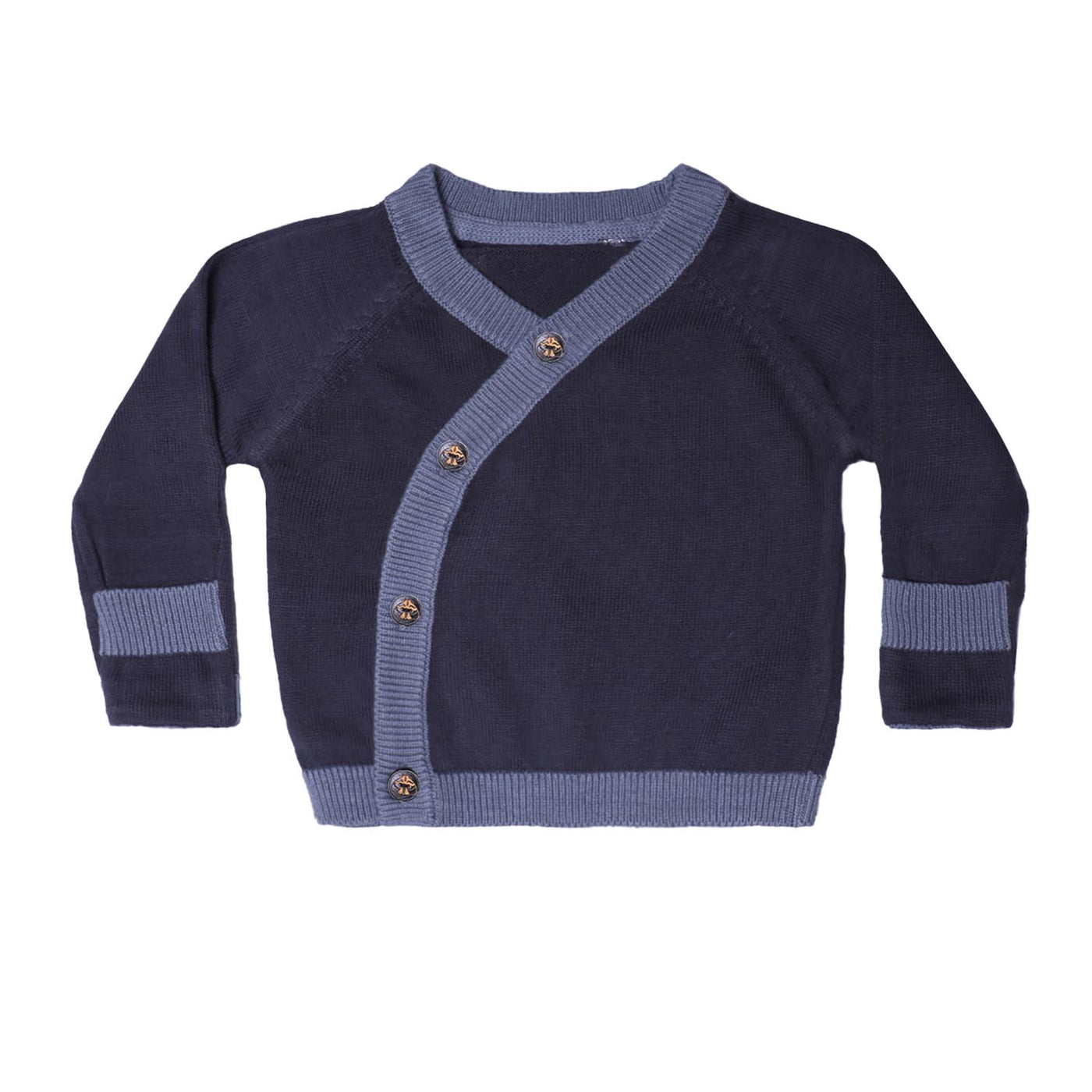 Organic Cotton Knitted Baby Cardigan Perfect Newborn Gift
