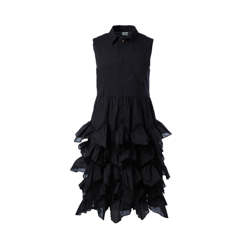 black shirt dress girls black cotton dress maxi dress for girls