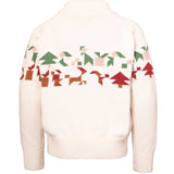 White Christmas Sweater for Kids with Gifts Motiv