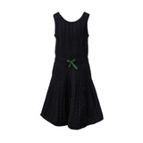 Black Cable Knit Dress