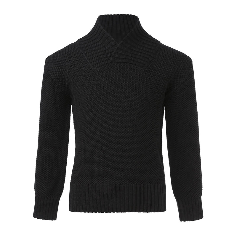 Knitted Black Sweater