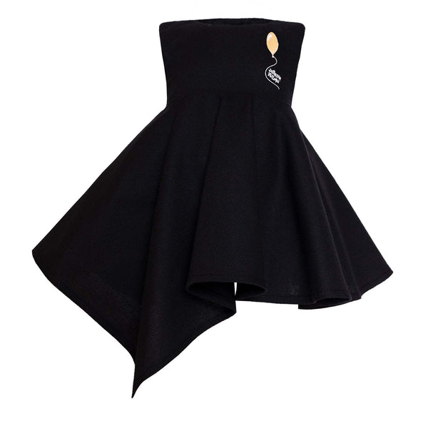 Baby Black Dress and Bloomers Set