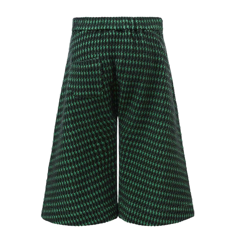 Green Culottes Shorts