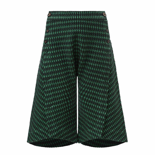 Green Culottes Shorts