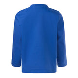 Royal Blue Shirt with Tab Collar