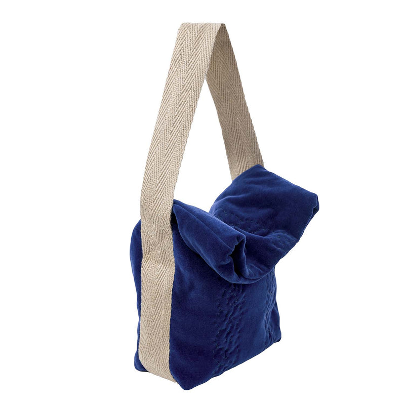 Königsblaue Handtasche