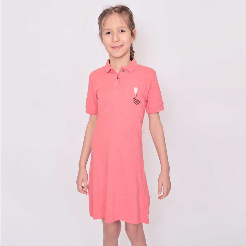 Red Polo Dress for Girls