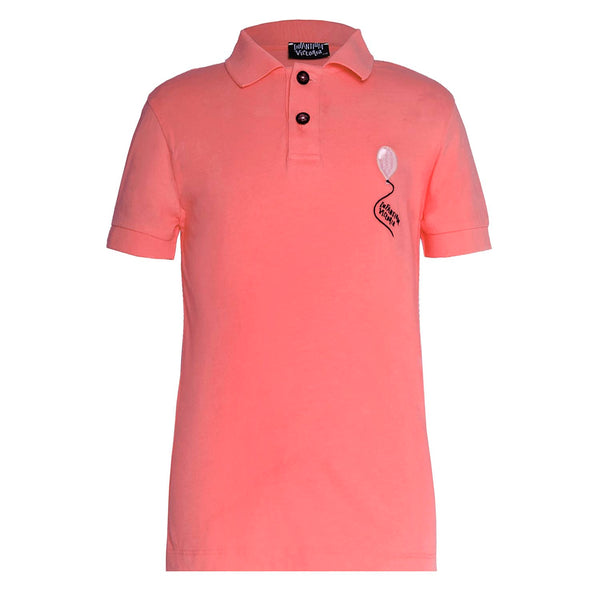 Red Polo Shirt For Kids