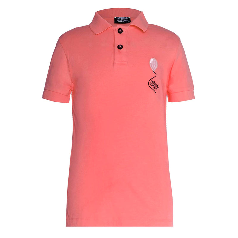 Red Polo Shirt For Kids