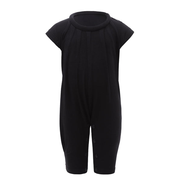 Baby Playsuit with Roll Collar