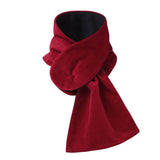 Red Corduroy Scarf