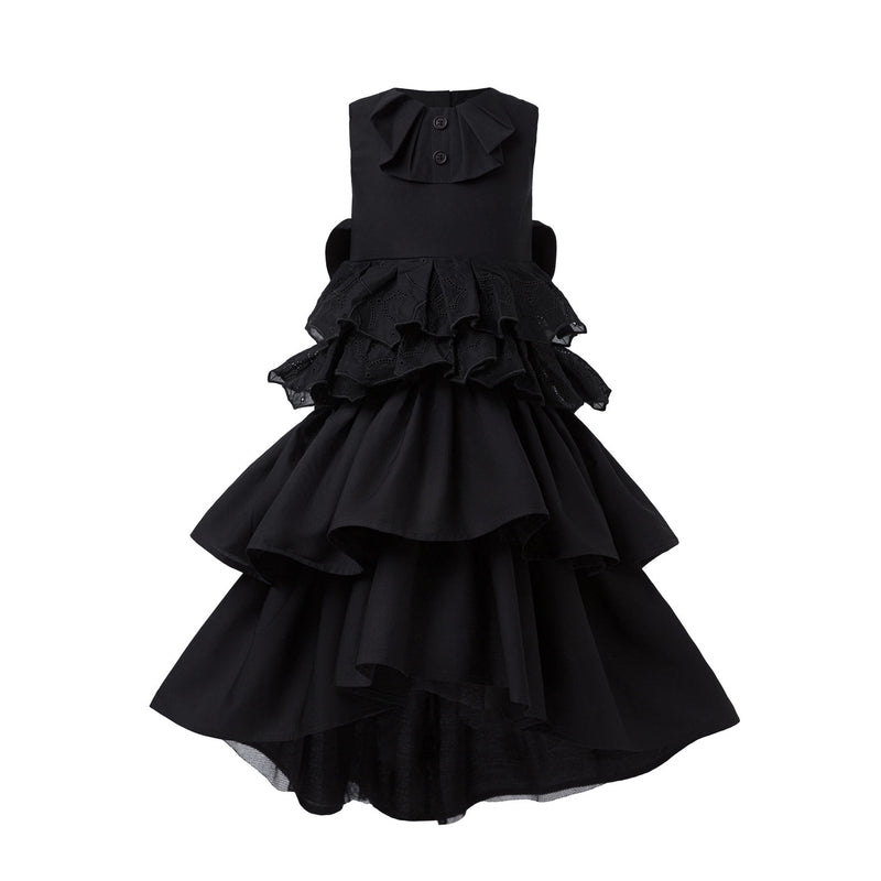 Spiderweb Black Lace Dress