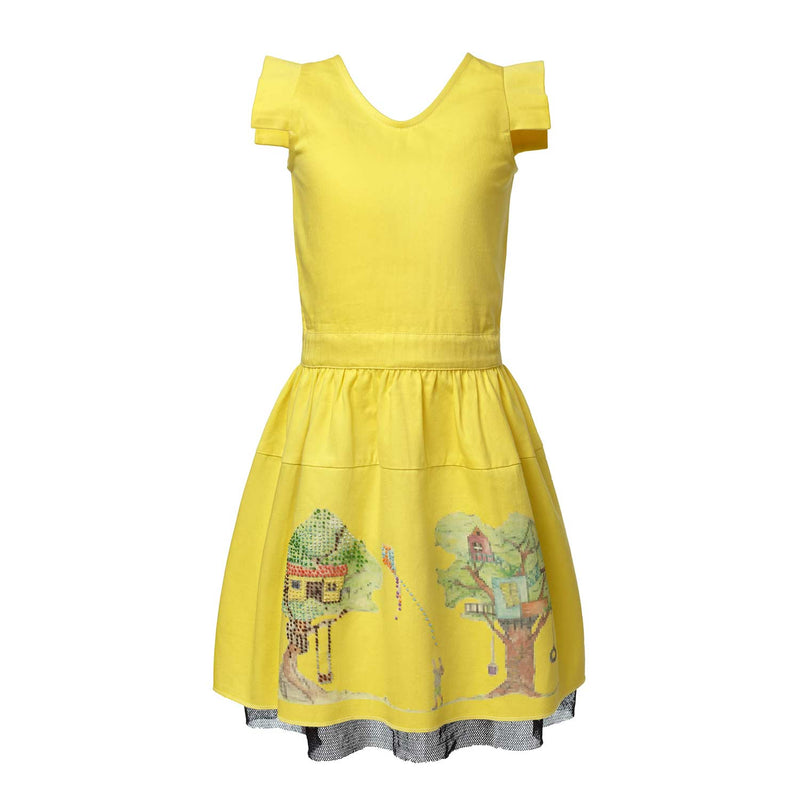CANOPY SUNDRESS Kleid für Babys aus Bio-Baumwolle 