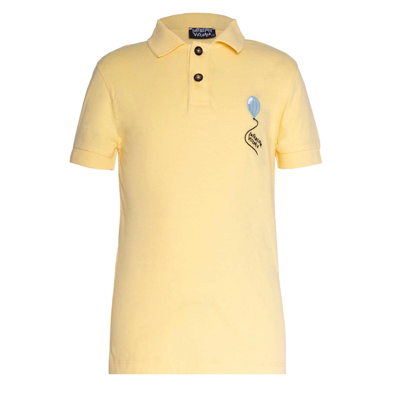 Yellow Polo Shirt For Kids