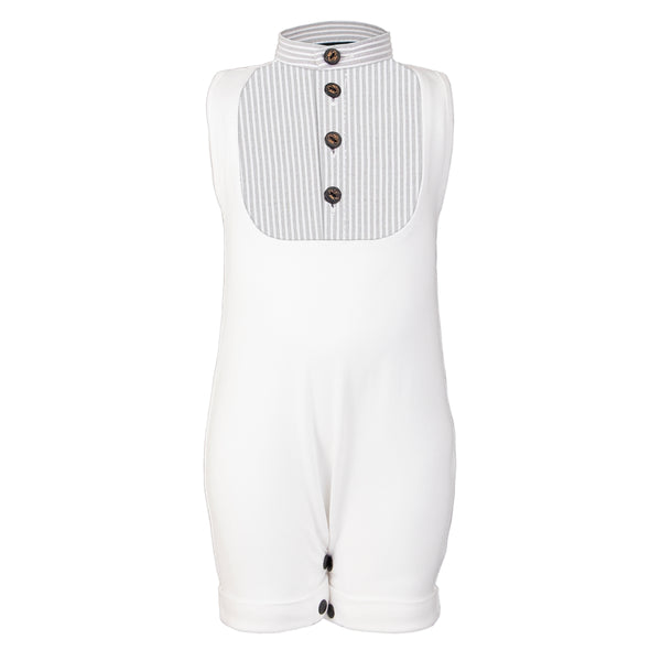 Baby Playsuit in White