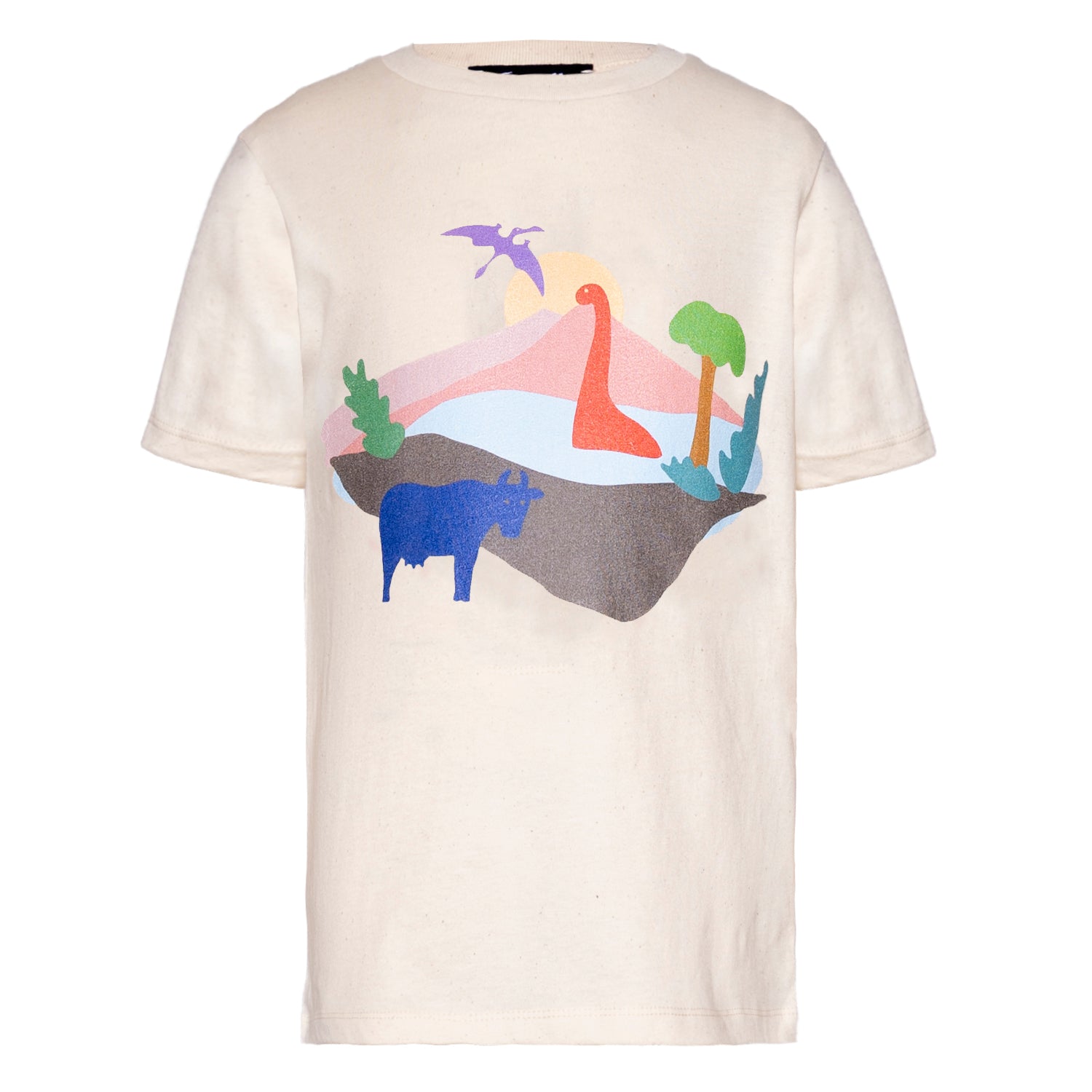 Kids T-Shirt with Dinosaur Print