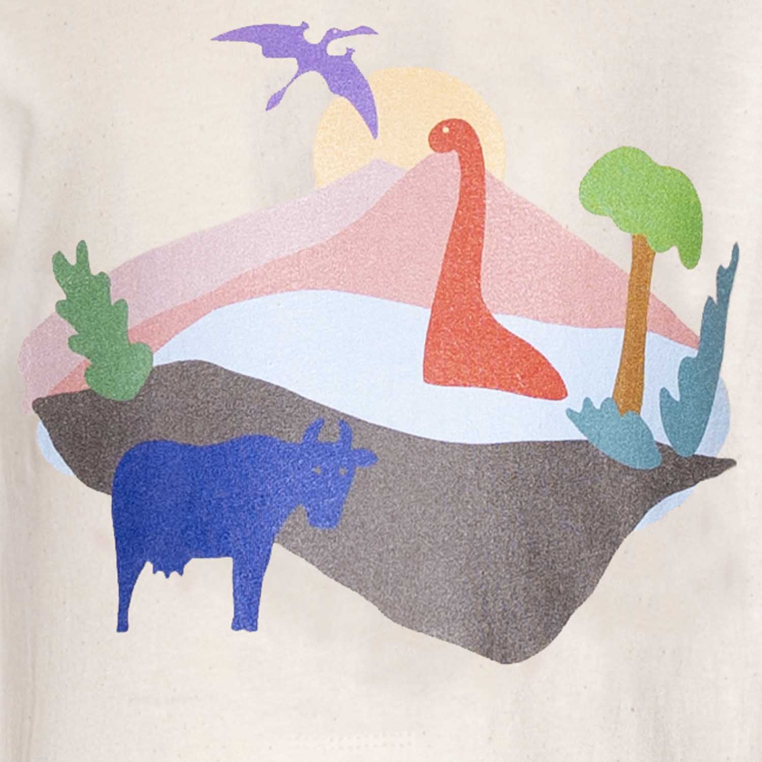 Kids T-Shirt with Dinosaur Print