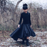 Schwarzes Konzertkleid für Mädchen